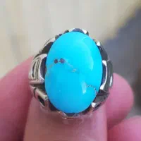 ۳ عدد انگشتر فیروزه نیشابور رکاب جون دار|جواهرات|تهران, حکیمیه|دیوار