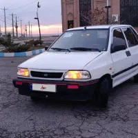 پراید هاچ بک سفید عروسک