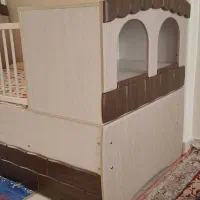 تخت نوزاد و نوجوان کشو دار در حد نو با خوشخواب