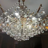 ۱عددلوستر ۱۲ شاخه کریستال