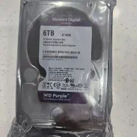 هارد وسترن دیجیتال Purple 6TB نو و پلمپ  WD60PURX