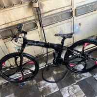 دوچرخه تاشو دنده دیسکی المانی فروش فوری