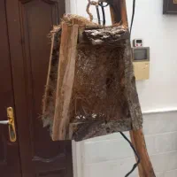 اباژور چوبی|چراغ خواب و آباژور|قم, شهرک قدس|دیوار