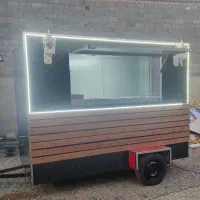 کانکس سیار /کانکس چرخدار / فود تراک / کافه سیار