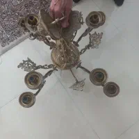 لوسترتمام برنج  چهارشاخه ۸شعله بافاکتوراصلی