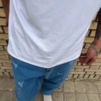 شلوارلی راسته مام ذغالی آبی یخی پنبه|لباس|مشهد, یوسفیه (شهرک غرب)|دیوار