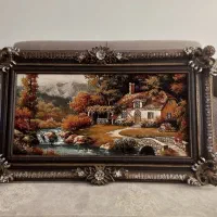 تابلو فرش منظره