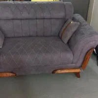 فروش مبل و جلو مبلی میز عسللی در حد نو