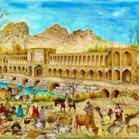 تابلو فرش با تخفیف فوق‌العاده|تابلو فرش|اصفهان, بهاران|دیوار