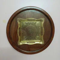 سینی شبکه بری و قلمزنی کلکسیونی