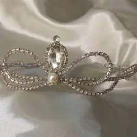 تاج عروس دست‌ساز شیک، تاج عقد، مجلسی و ریسه‌ای