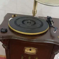 گرامافون رومیزی وایستاده|سیستم صوتی خانگی|یزد, |دیوار