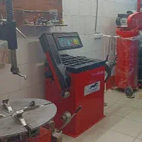 پمپ باد دستگاه بالانس دیجیتال لاستیک درآر