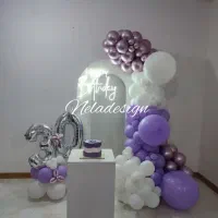 بادکنک ارایی و دیزاین مراسم افتتاحیه ، تولد و ...