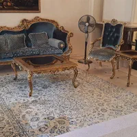 ست مبلمان ۷ نفره استیل با میز نهار خوری ۶ نفره|مبلمان خانگی و میز عسلی|تهران, نیاوران|دیوار
