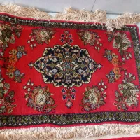 ۴ تخته فرش دستبافت کاشان گل ابریشم ۷۰در ۱متر