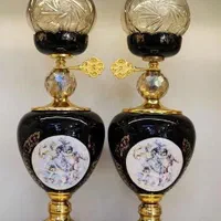 شعمدانهای چینی جدید|چراغ خواب و آباژور|قم, بنیاد|دیوار