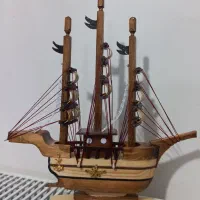 ساخت ماکت کشتی بادبانی چوبی(دست ساز)