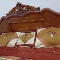 سرویس خواب چوب راش|تخت و سرویس خواب|ساوه, |دیوار