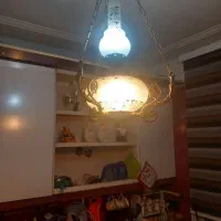 لوستر برنز طرح فانوسی شکیل