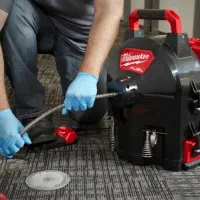 لوله بازکنی با فنر برقی