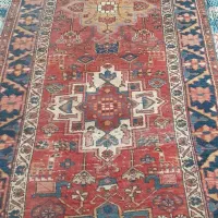 فرش کناره قدیمی نخ نما شده|فرش|تبریز, |دیوار