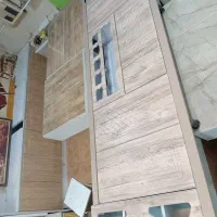 کابینت آماده فلزی درب چوبی ارتفاع 80 و 60|مصالح و تجهیزات ساختمان|خرمشهر, |دیوار