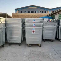سطل زباله مکانیزه شهری(نیمکت میل پرچم)تولید کننده