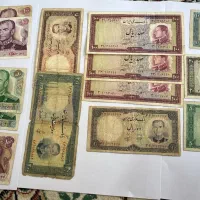 مجموعه اسکناس محمد رضا شاهی و جمهوری|کلکسیون سکه، تمبر، اسکناس|تهران, جمهوری|دیوار