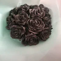 دسته گل ربانی ۱۴شاخه ای|گل مصنوعی|گناباد, |دیوار