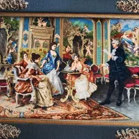 تابلو فرش طرح شاعر جوان