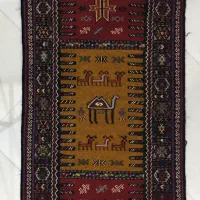 گلیم سفره کردی|گلیم، جاجیم، گبه|شیروان (خراسان), |دیوار