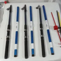 چوب ماهیگیری کاسی پرچم پاراگلایدر بادنما چراغ کمپ