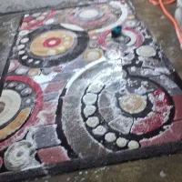 فرش ۴متری  و ۱/۵متری در حدنو|فرش|چالوس, |دیوار
