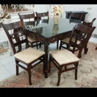 میزناهارخوری۶نفره،چوب راش