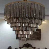 ۲ عدد لوستر کریستال|لوستر و چراغ آویز|تهران, الهیه|دیوار