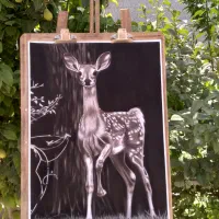 طراحی چهره|تابلو، نقاشی، عکس|یزد, |دیوار