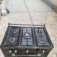 اجاق گازخوراکپزی طرح فر5شعله
