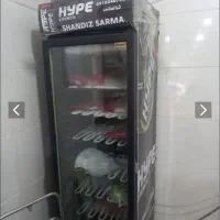 فریزر تک درب