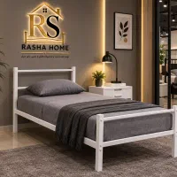 تخت‌ خواب فلزی مدرن، 1 نفره، 2 طبقه، 2نفره