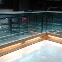 یخچال و فریزر مکعبی آکواریومی