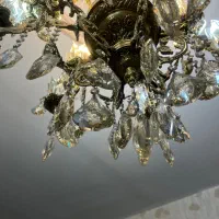 لوستر برنجی|لوستر و چراغ آویز|تهران, مسعودیه|دیوار