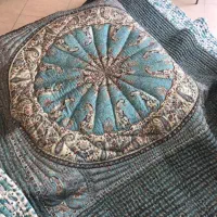 لحاف کرسی دست دوز مدل کولیکا اصلی 4 در 4 متر مربع|رختخواب، بالش، پتو|تهران, شهرک ولیعصر جنوبی|دیوار