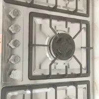 گاز شیشه ای و استیل در حد نو . بدون کارتن