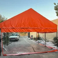 الاچیق 24متری سایبان با کاور برزنتی