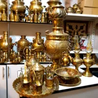 zt5 کارگاه تولید gvr سماور گازی برنجی ذغالی زغالی|سماور، چای‌ساز، قهوه‌ساز|اصفهان, دستگرده|دیوار