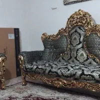 مبل 9 نفره سلطنتی و ساعت