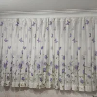 پرده|پرده، رانر، رومیزی|قم, شهرک امام حسین|دیوار