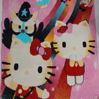 گلیم فرش ۱/۵ متری اتاق کودک