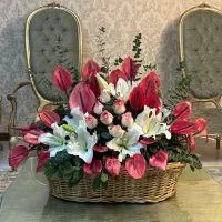 گل تازه ۸۰ سانتی متر روزمادر خواستگاری بله برون